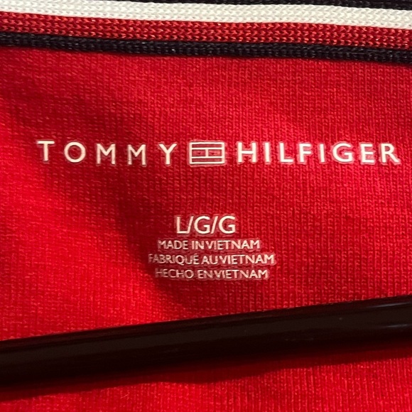 Tommy Hilfiger Red Crewneck Top - Picture 2 of 5